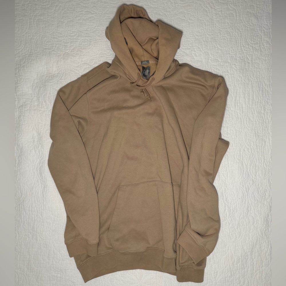 GAP Men's Tan Hoodie